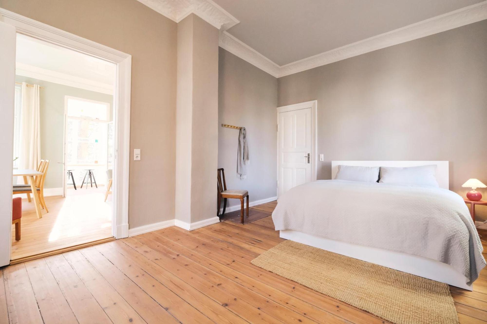 Villa Rosa - Charmante, Grosse Altbauwohnung فلنسبورغ المظهر الخارجي الصورة